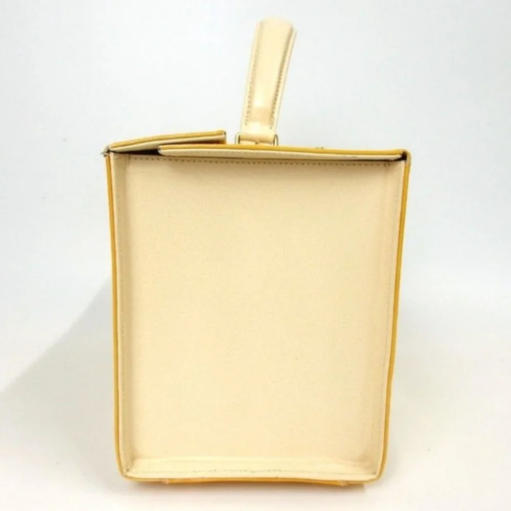 Fendi business type bag very rare suitcase yellow - Picture 2 of 7